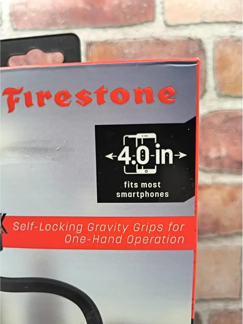 Firestone Gravity Mount Dashboard Windshield Phone Holder Self Lock New Sealed